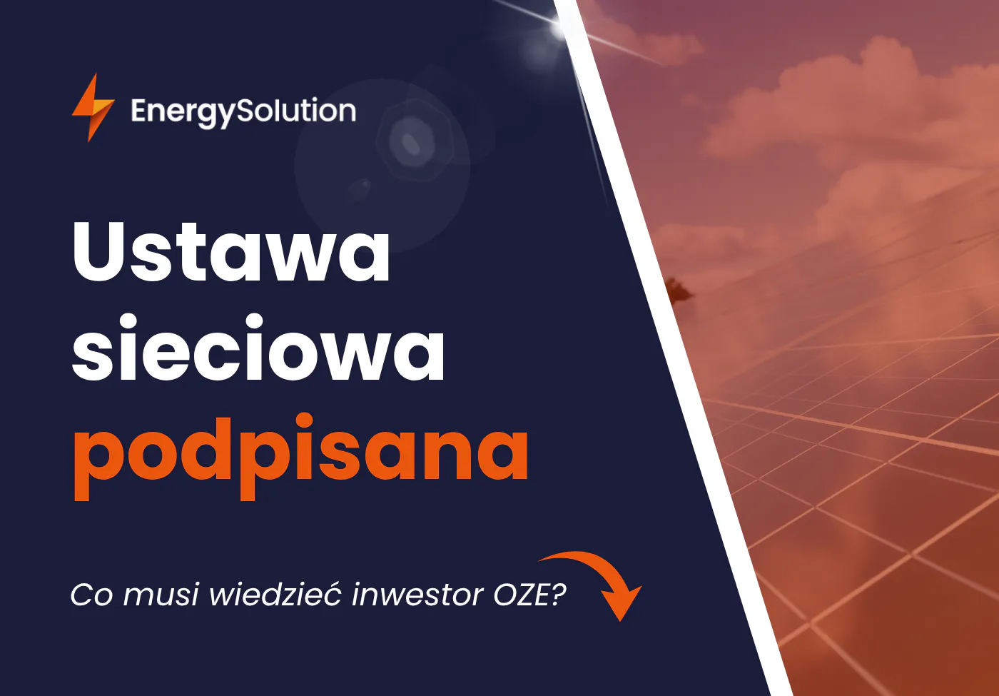 Ustawa sieciowa podpisana